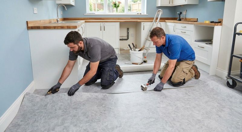 Sheet Linoleum Installation in Greenville, VA