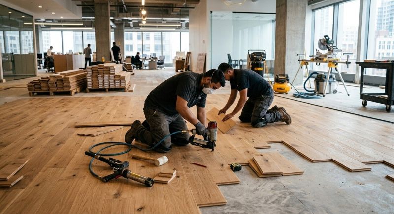 Commercial Hardwood Service in Weyers Cave, VA