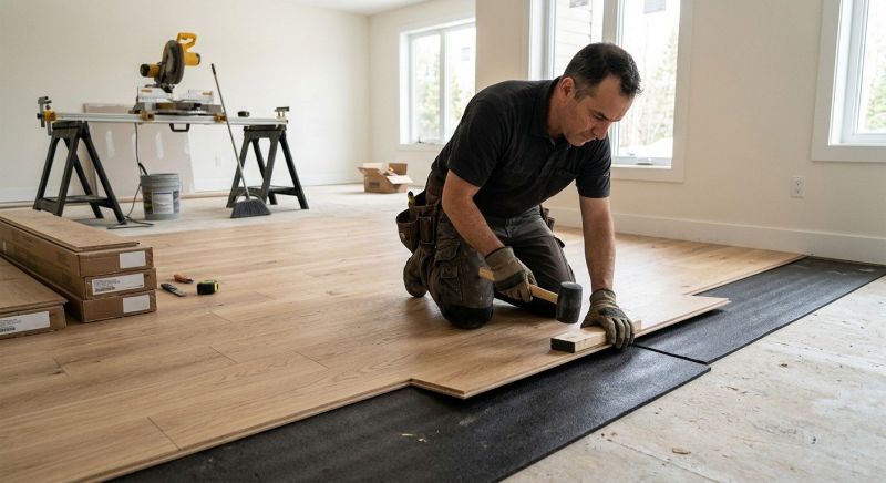 Engineered Wood Installation in Staunton, VA