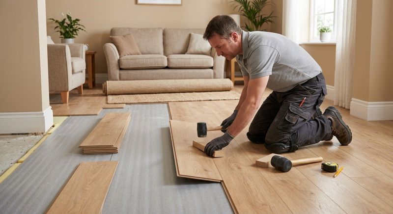 Laminate Floor Installation in Fort Defiance, VA