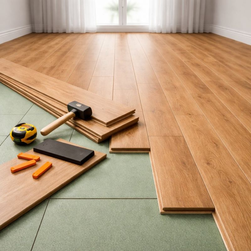 Laminate Floor Remodeling in Staunton, VA