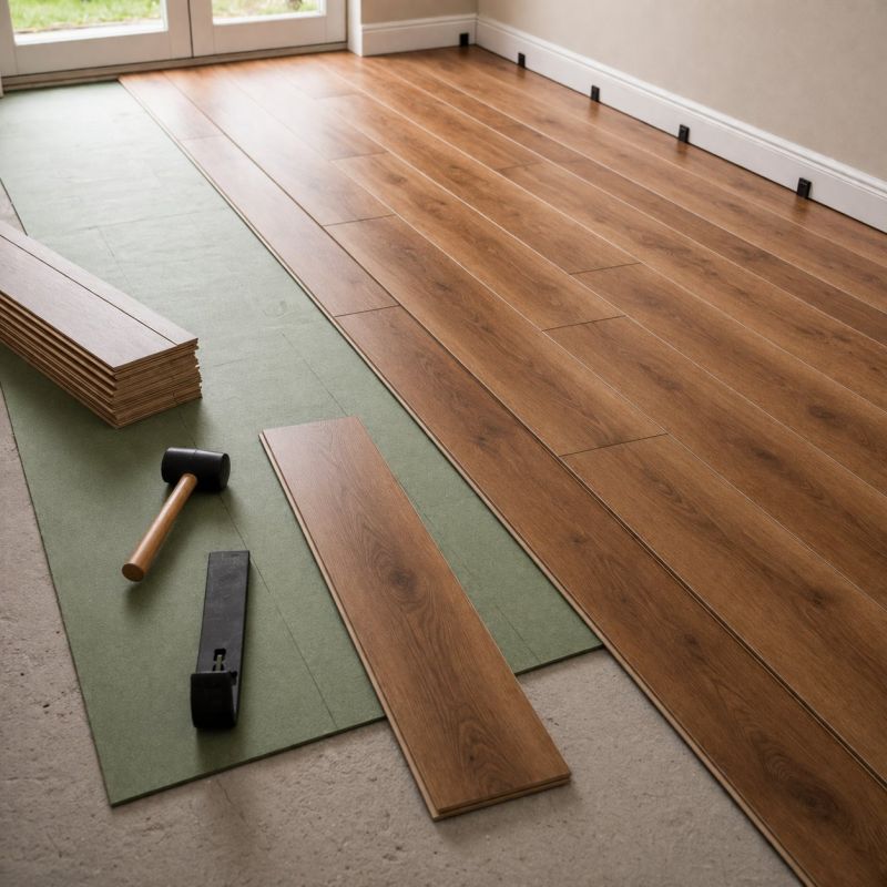 Laminate Floor Replacement in Harrisonburg, VA