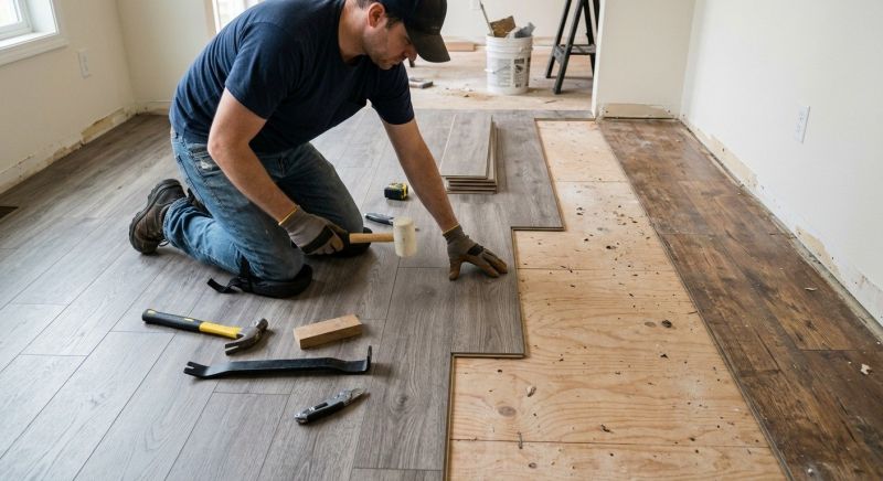 Laminate Floor Replacement in Staunton, VA
