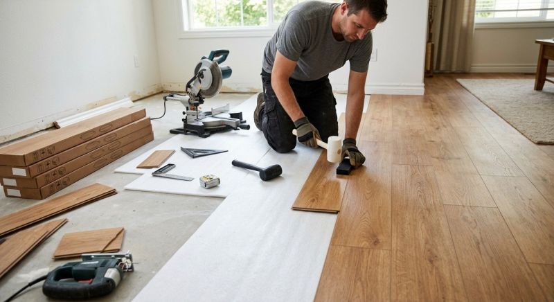 Laminate Floor Replacement in Mount Solon, VA