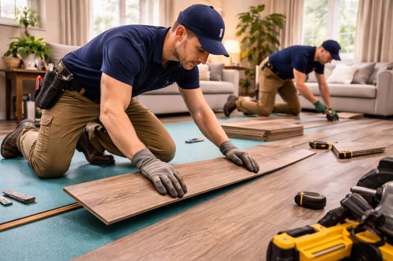 Laminate Floor Replacement in Stuarts Draft, VA