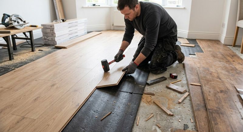 Laminate Floor Replacement in Weyers Cave, VA