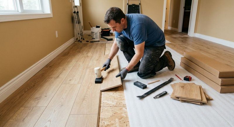 Laminate Tile Installation in Staunton, VA