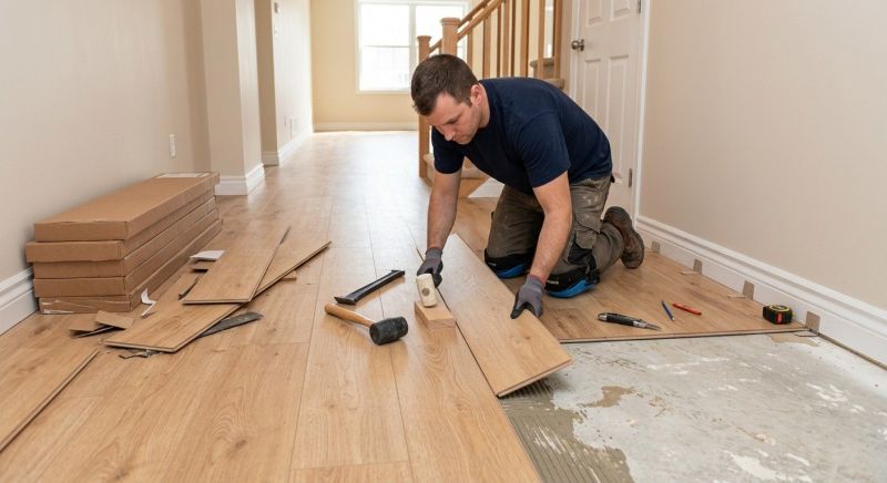 Laminate Tile Installation in Staunton, VA
