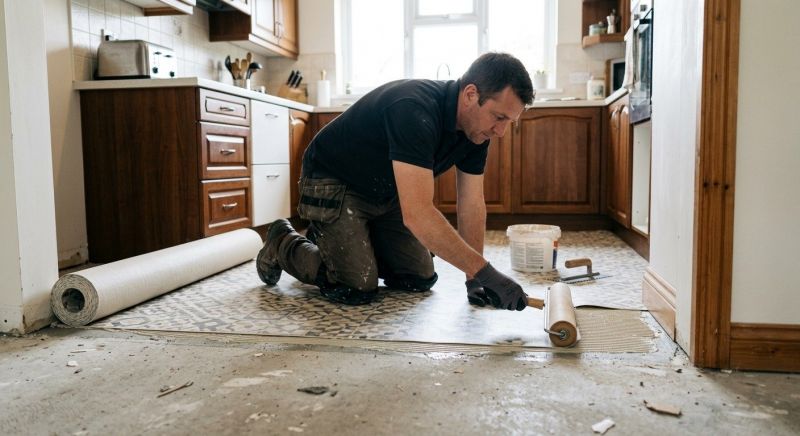 Linoleum Floor Installation in Bridgewater, VA