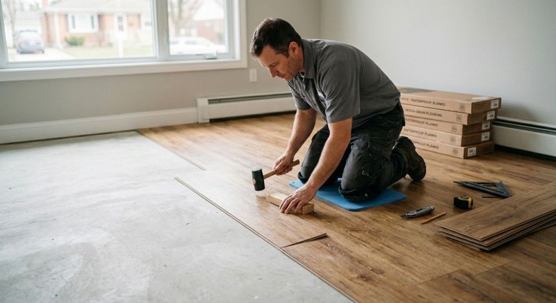 Linoleum Floor Installation in Stuarts Draft, VA