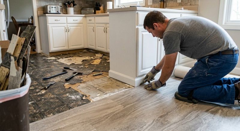 Linoleum Floor Installation in Waynesboro, VA