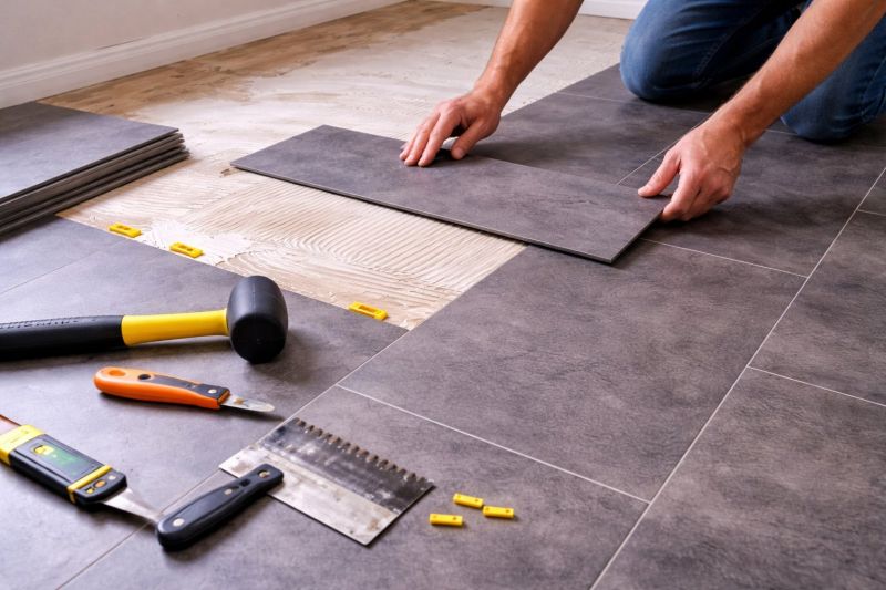 Luxury Vinyl Tile Installation in Augusta County, VA