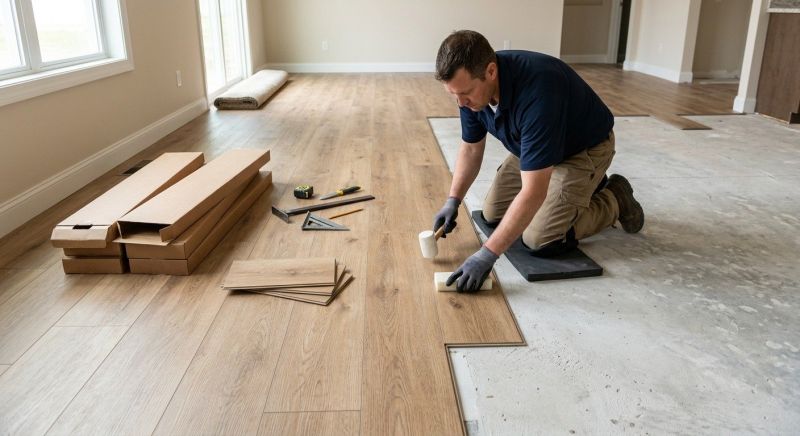 Luxury Vinyl Tile Installation in Stuarts Draft, VA