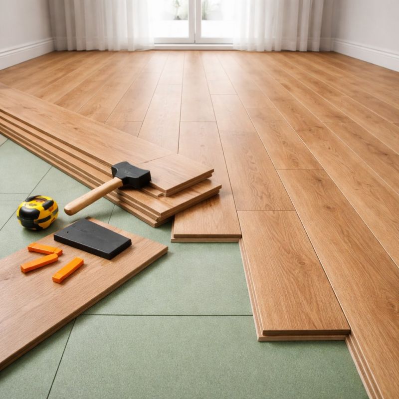 Plank Laminate Installation in Staunton, VA