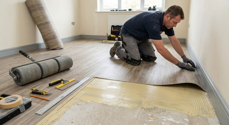 Sheet Flooring Installation in Greenville, VA