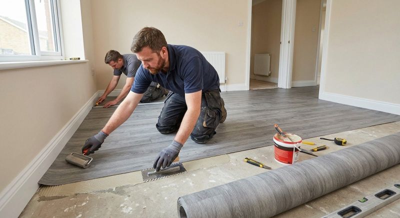 Sheet Linoleum Installation in Fort Defiance, VA