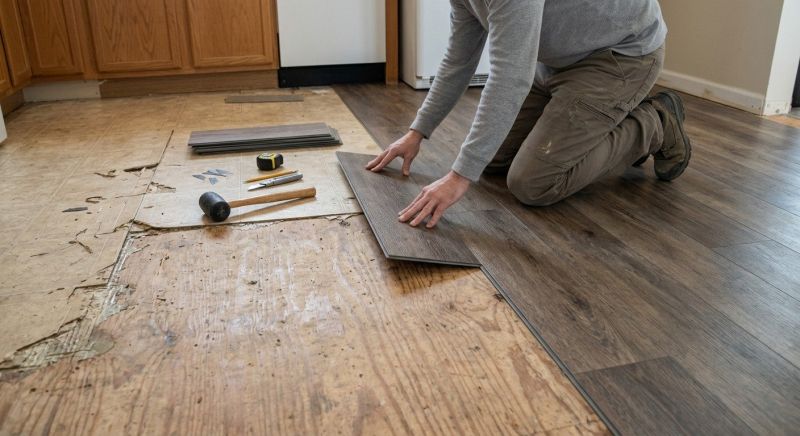 Vinyl Flooring Installation in Crozet, VA