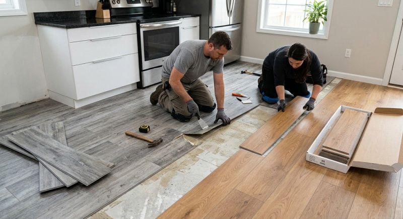 Vinyl Tile Replacement in Staunton, VA